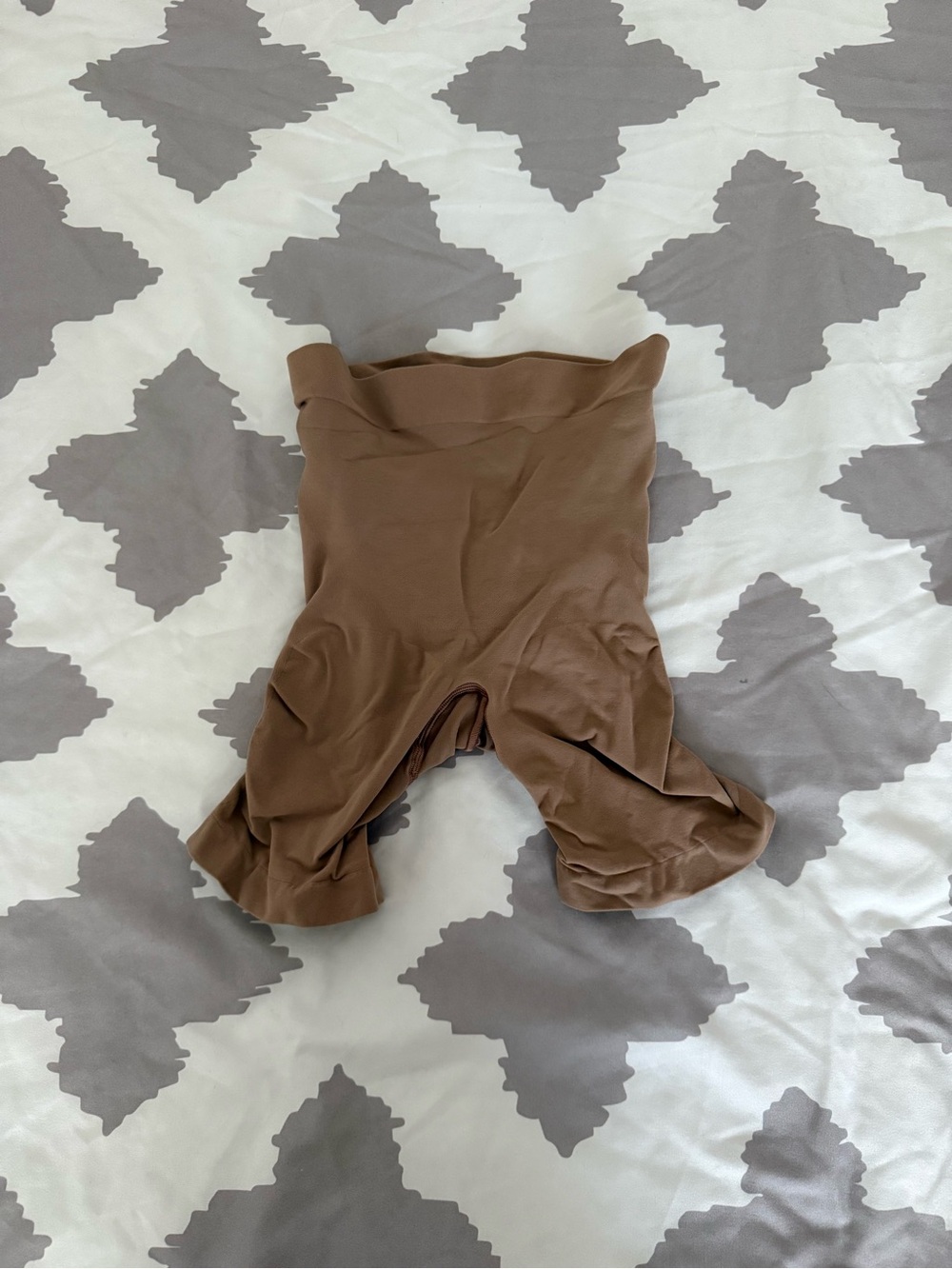 SKIMS Brown Sculpting High-Waist Shapewear Shorts